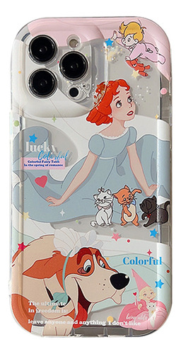 La Funda For Teléfono Móvil De Princesa De Dibujos Animados