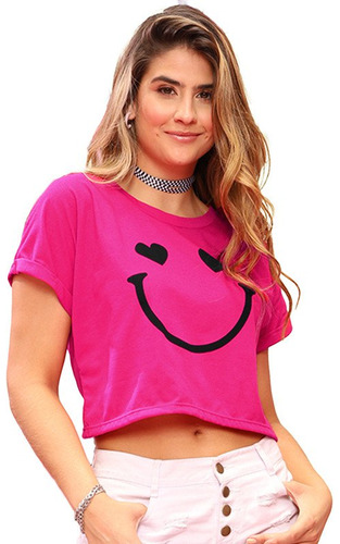 Camiseta Fucsia Mp 96282