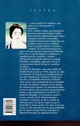 La Judith De Shimoda - Brecht - Alianza Editorial