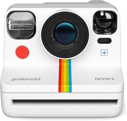Cámara Instantánea Polaroid Originals Blanca  Now+ Bluetooth