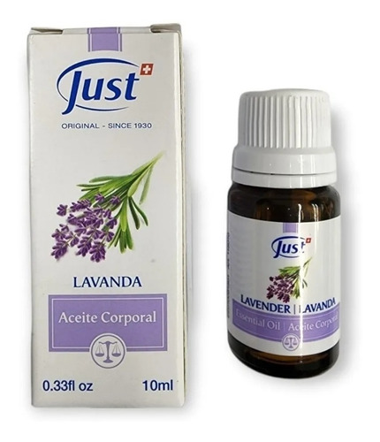 Aceite Esencial De Lavanda Just 10 Ml