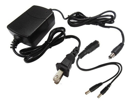 Adaptador Corriente 12v 1a 2 Camaras De Seguridad Cctv