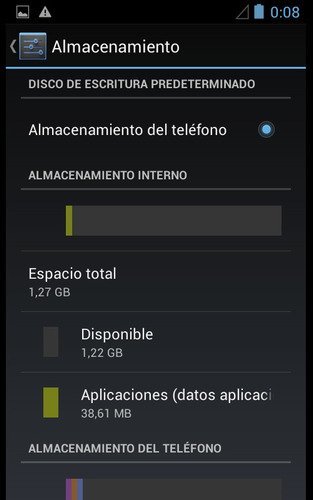 Celular Nyx Fly I 5'' 3g Android 4.3 Camara 8 Mp Wifi Pk (Reacondicionado)