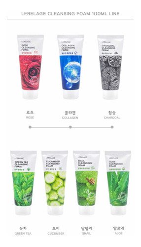 Espuma Limpieza Facial Coreana Colágeno_ Anti-imperfecciones