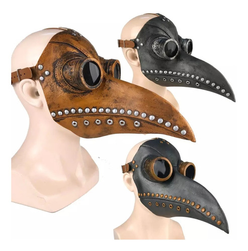 Máscara Doctor Médico Peste Negra Pájaro Disfraz Halloween