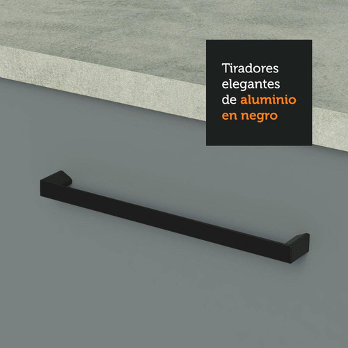 Mueble De Cocina Integral Agata 270 Cm 04 - Blanco Gris