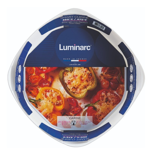 Fuente Cuadrada Para Horno 29cm Smart Cuisine Luminarc