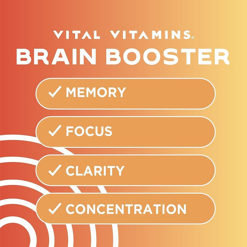 Suplemento Nootrópico Para El Cerebro-vital Vitamins Sin Sabor