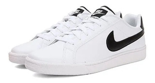 tenis nike blancos de piel