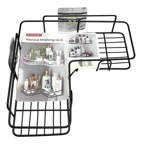 Organizador Repisa Metalico De Ducha Baño Adhesivo Hp95-761