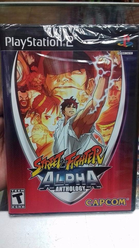 Street Fighter Alpha Anthology.-ps2