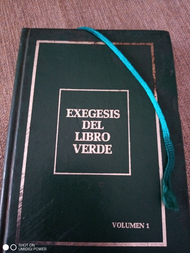 Exégesis Del Libro Verde Gadafi Ctro Mundial De Est E Invest