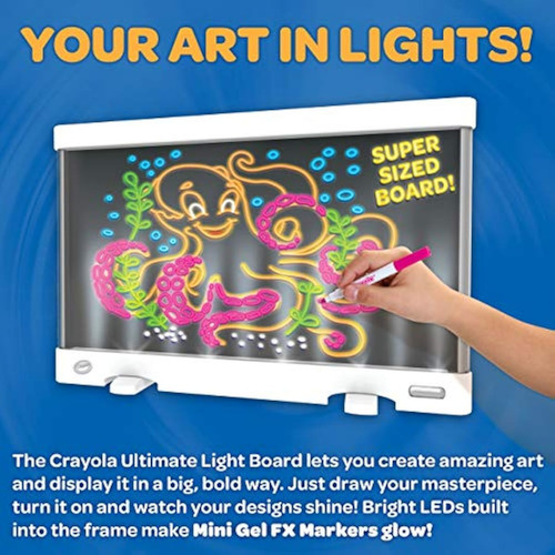 Tableta De Dibujo Crayola Ultimate Light Para Niños 6-9 Añ
