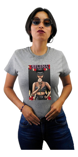 Playera Modelos Disponibles Selena Quintanilla Poster Manga 