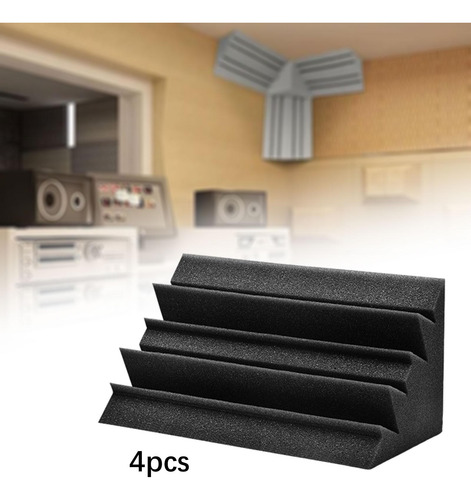 4pcs Paneles De Pared De De Espuma Acústica 30 Cm