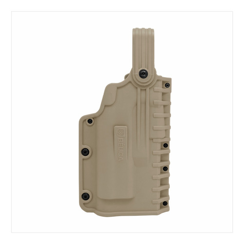 Combo Coldre Black Ops Glock G22,g17,g19,g23 Uso C/ Lanterna