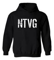 Comprar Buzo Negro No Te Va Gustar Ntvg Rock Hoodie Frisa Algodón