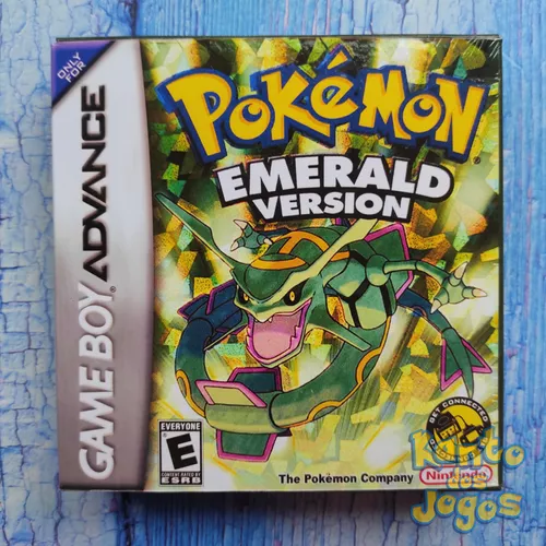 Jogo Pokémon Emerald Version GameBoy Advance