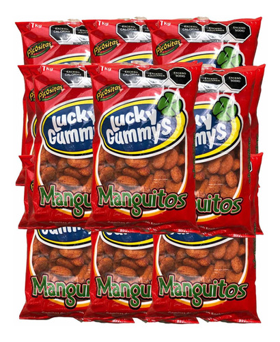 Gomitas Lucky Gummys Manguitos Con Chile 29 Kg 