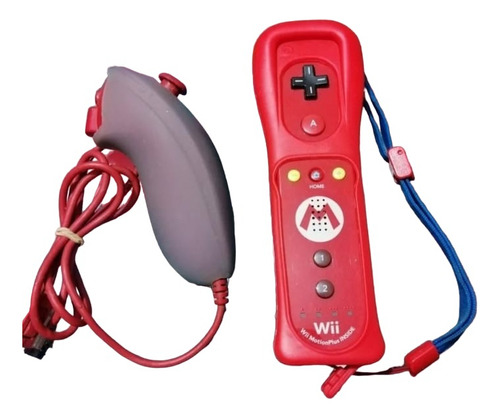 Control Wii Remote Plus Edición Mario (Reacondicionado)