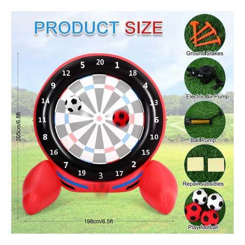 Juegos De Patadas Gigantes Inflables De Motionchic (más De 6