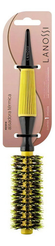 Escova Alisadora Termica Ceramic Yellow 12mm Lanossi Ls0009