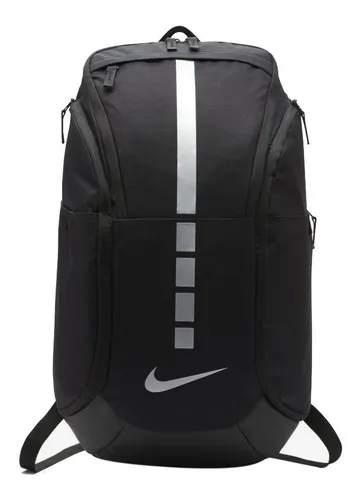 Mochila Nike Hoops Elite Pro Preta E Prata 38 Litros