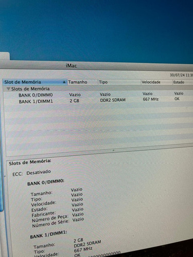 Imac 5.1 Funcionando Perfeitamente (Usado)
