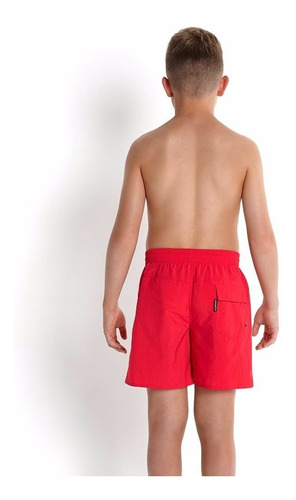 Imagen 2 de 3 de Short De Baño Speedo Solid Leisure Natacion Niño Infantil
