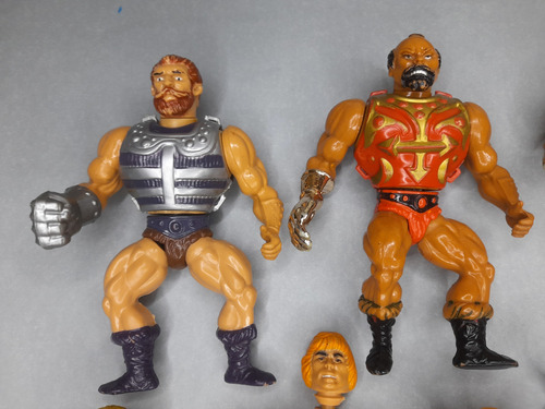 Lote Muñecos Colección He-man Top Toys Años 80 Originales