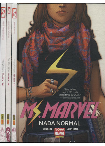 Ms Marvel   3 Volumes