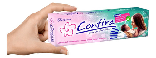 Kit 2 Teste De Fertilidade Confira E Ovulaçao 10 Tiras