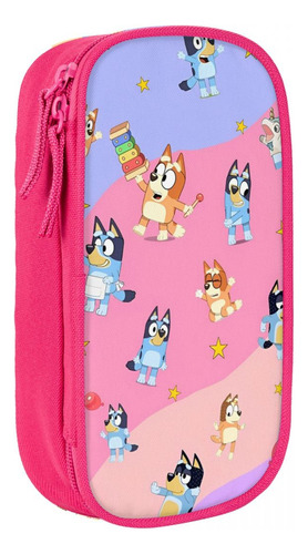 Estuche Para Lápices Cartoon B-blueys Bandit-chilli, Nuevas