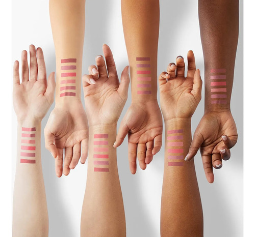 Set De Maquillaje De Lápiz Labial Líquido Mate De 6 Piezas