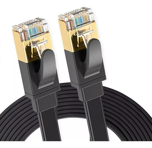 Cable Red Plano Categoria 8 Cat8 Rj45 Ethernet 5m 40gbps