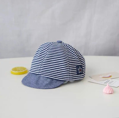 Gorro Beisbol Bebé Sombrero Verano Algodón Con Visera(3-24m)