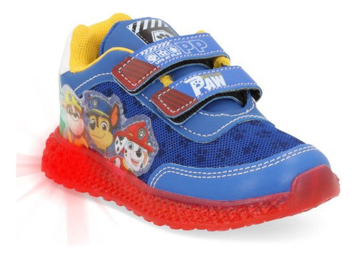 Tenis Casual 31575pr Transpirable Brazalete Doble Paw Patrol