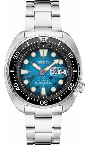 Reloj Hombre Seiko Srpe39 Automático Pulso Plateado En Acero