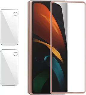 4 Peças De Vidro Temperado Para Samsung Galaxy Z Fold 2 5g 2