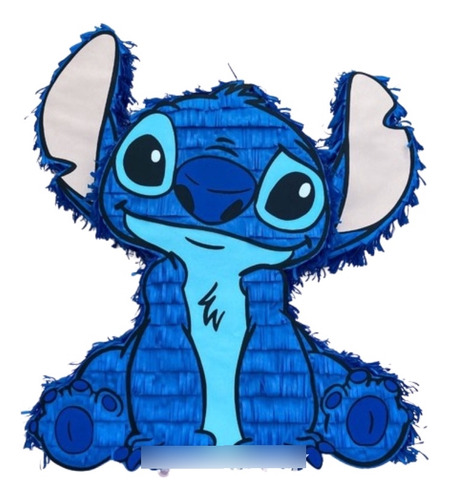 Piñata Stitch Azul Decoracion Cumpleaños Lilo Y Stitch 