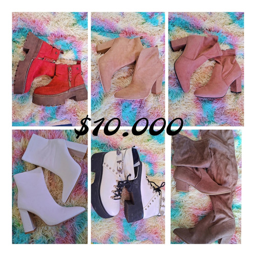 Vendo Lote De Zapatos Todos Buen En Estado, Número 38