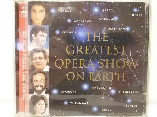 The Greatest Opera Show On Earth.  Pavarotti Y Otros. X2. Cd