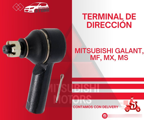 Terminal De Direccion Mitsubishi Galant Mf Mx Ms