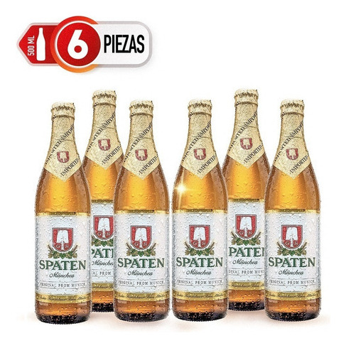 Six Pack Cerveza Spaten München 500ml C/u