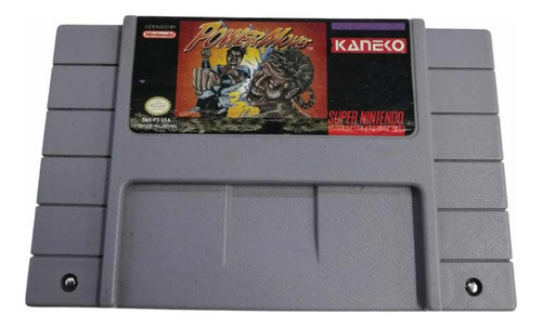 Power Moves Snes Super Nintendo Original *play Again* (Reacondicionado)