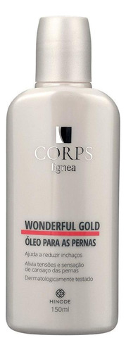 Óleo Para As Pernas Wonderful Gold 150ml Hinode Original Top