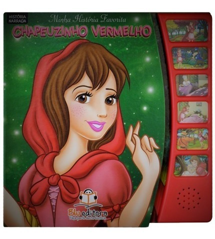 Coleção 6 Livros Sonoros Dos Contos Clássicos Com Narração