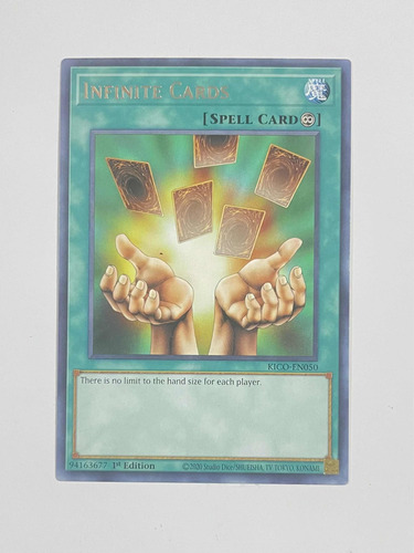 Yugioh! Infinite Cards Kico-en050 1st Edition 