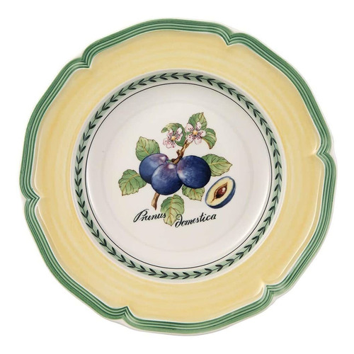 Plato Para Sopa Villeroy & Boch Jardín Frances Ciruela, 23cm