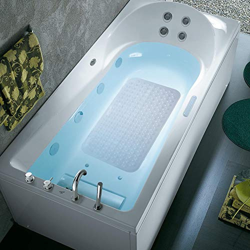 Alfombrillas Yinenn Para Bañera Y Ducha, De 31 X 15.5 Pulgad